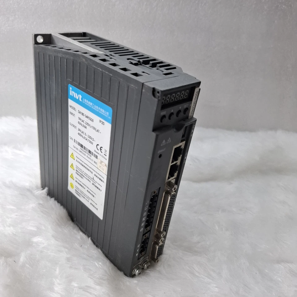 invt DA180-S4R5SG0 IP20 750W SERVO DRIVER For Parts DA180S4R5SG0 FREE FAST SHIP